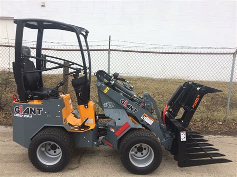 giant mini loader|mini articulated wheel loader.